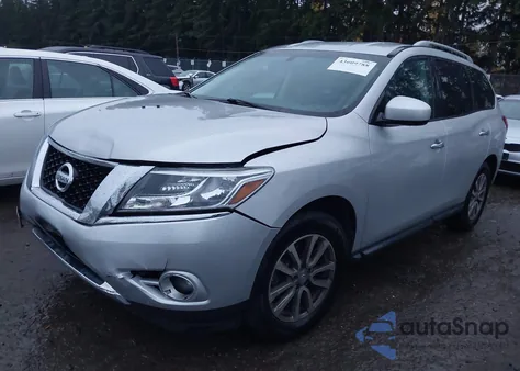 2015 Nissan Pathfinder Platinum/S/Sl/Sv from USA, damaged, VIN 5N1AR2MMXFC686103
